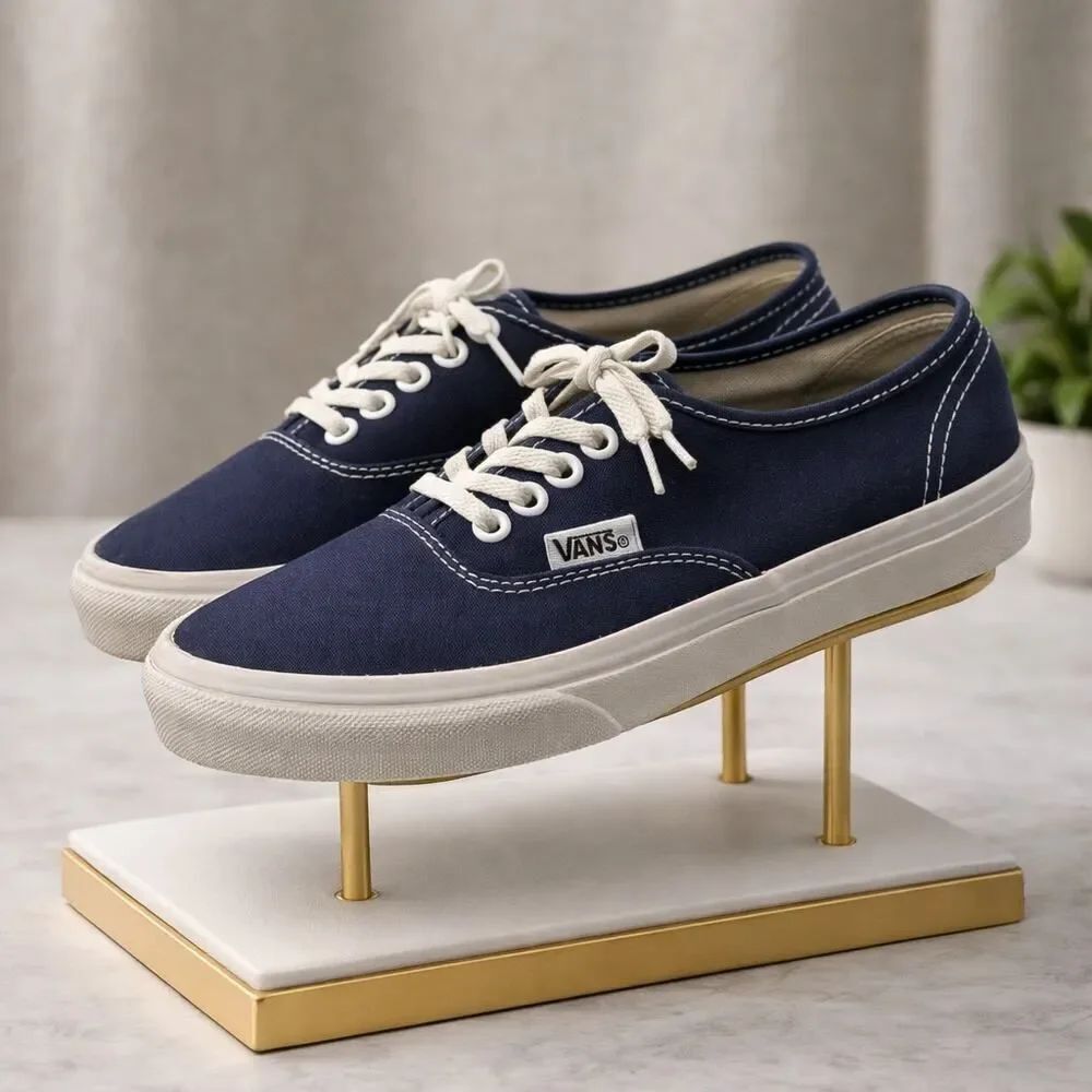 Vans Premium Authentic Reissue 44 LX Parisian Night Navy White Sneakers 5